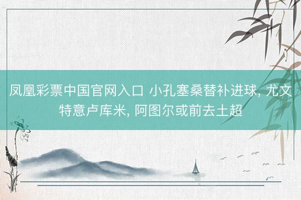 凤凰彩票中国官网入口 小孔塞桑替补进球， 尤文特意卢库米， 阿图尔或前去土超
