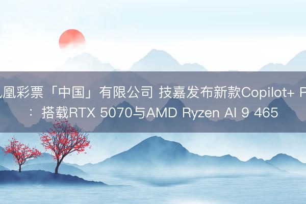 凤凰彩票「中国」有限公司 技嘉发布新款Copilot+ PC：搭载RTX 5070与AMD Ryzen AI 9 465